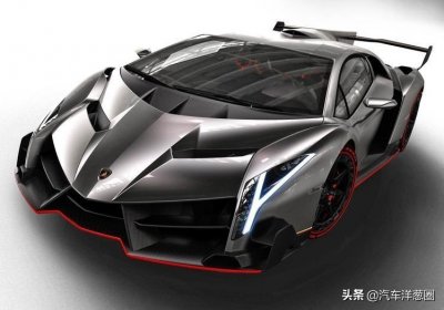 兰博基尼Veneno,美到让人窒息