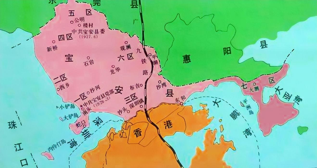 深圳市龙岗区的大鹏半岛飞地是如何形成的