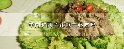 ​羊肉能与西兰花一起吃吗 西兰花跟羊肉能一起吃吗