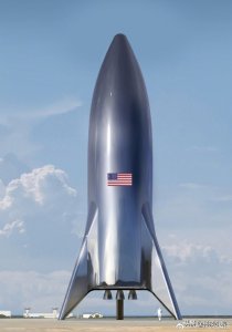 ​外形科幻！SpaceX最新飞船概念图曝光：马斯克华丽的星际飞行梦
