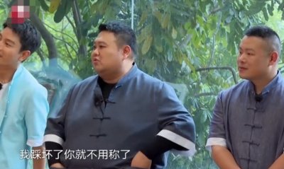 ​孙越公开体重达240斤，比上月去医院减肥时瘦了，因外公去世发胖