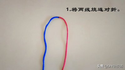 ​「手工绳编」双环结的简单编法