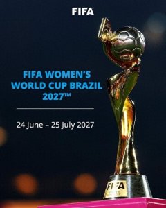 ​下届女足世界杯将于2027年6月24日-7月25日在巴西举行