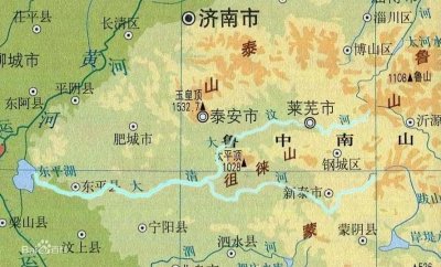 ​莱芜的大汶河