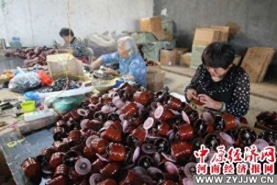 ​宁陵小陀螺助力脱贫路