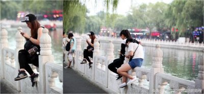 ​北京的后海夜色，“后海酒吧”